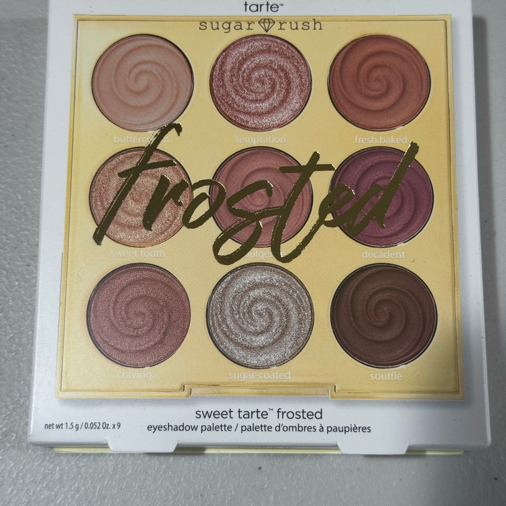 Tarte Sugar Rush Frosted Eyeshadow Palette